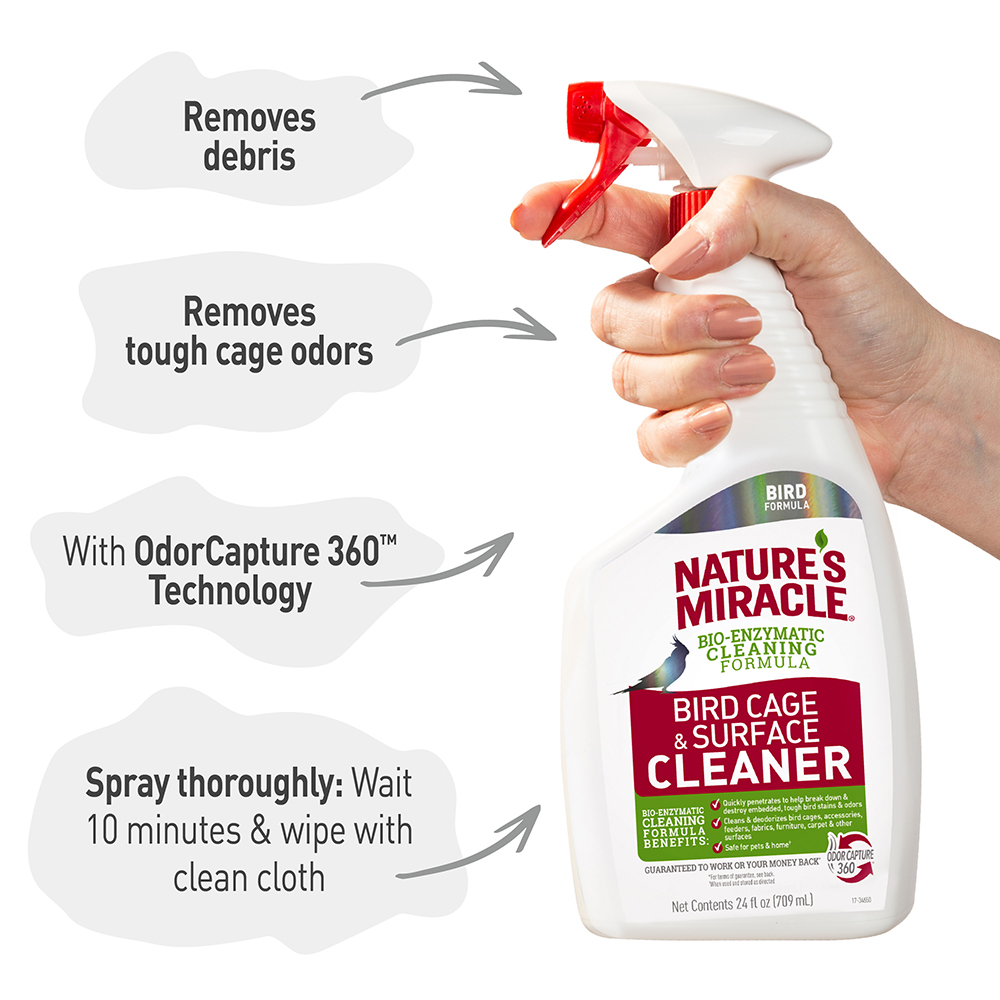 Bird cage cleaner deals